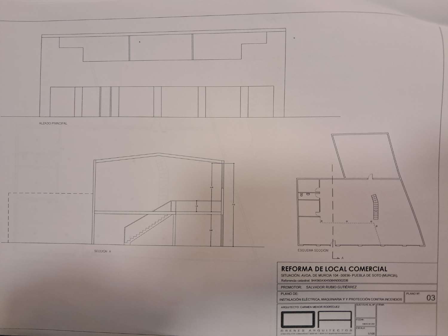 Local con magnifica Tienda Exposición en Avenida de Murcia