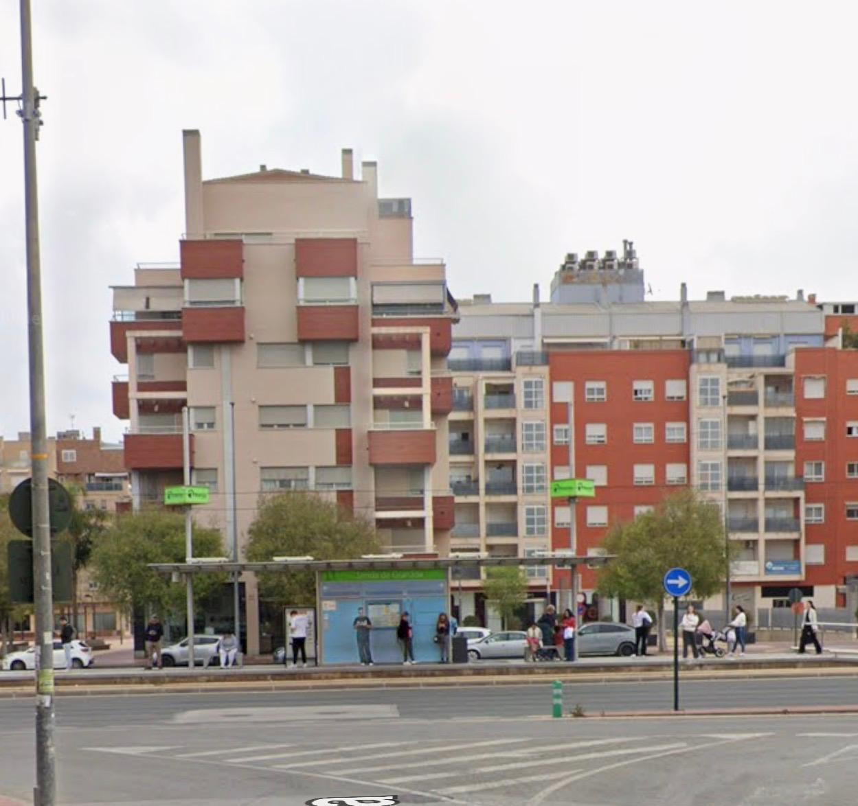 Detrás Avenida Juan Carlos I en Murcia (entre Zig Zag y Carrefour)